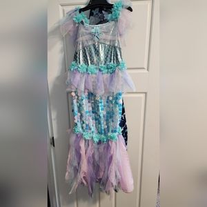 Little girl mermaid costume